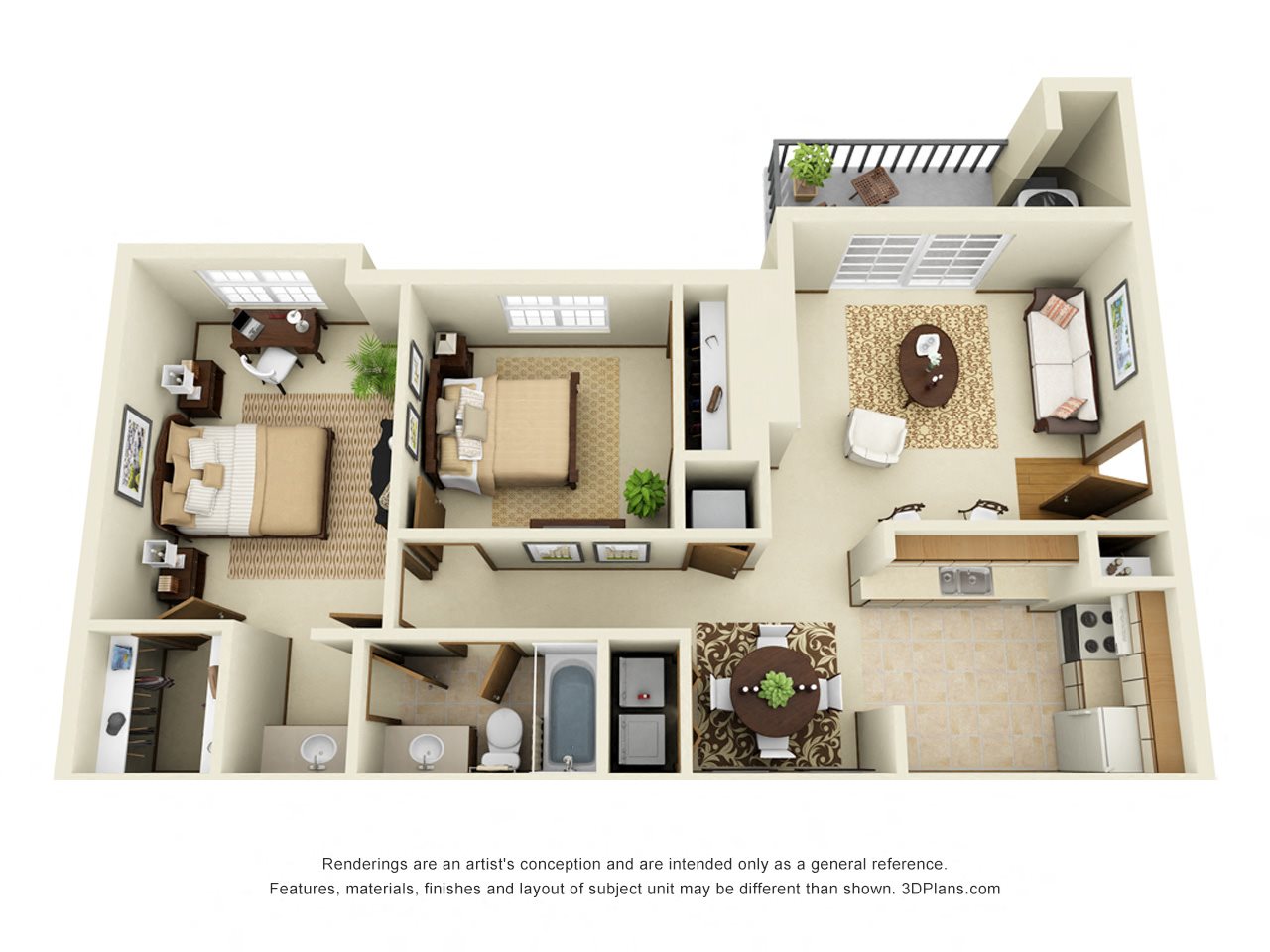 Floor Plan C Floor Plan 3